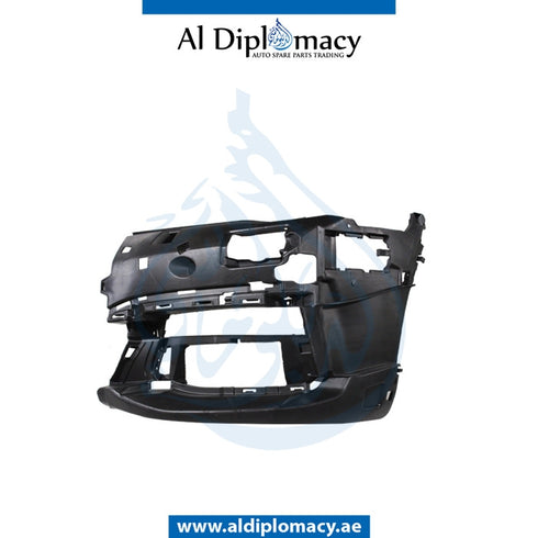 FRONT BUMPER, WITH SENSOR AND WIPER HOLE, M-TEC, LED FOG LAMP TYPE